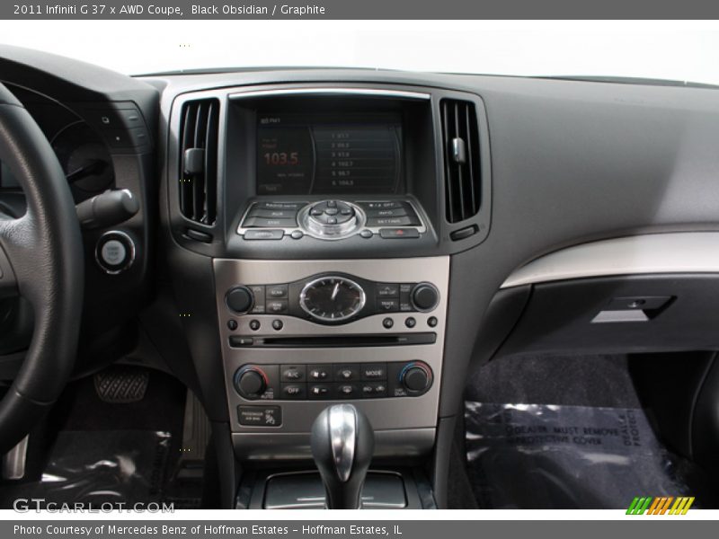 Black Obsidian / Graphite 2011 Infiniti G 37 x AWD Coupe