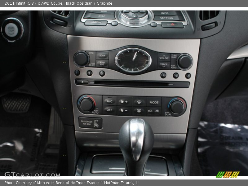 Black Obsidian / Graphite 2011 Infiniti G 37 x AWD Coupe