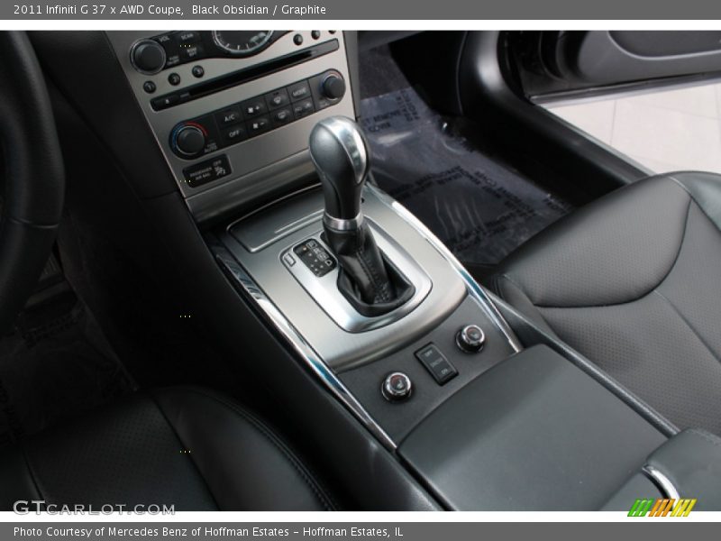 Black Obsidian / Graphite 2011 Infiniti G 37 x AWD Coupe