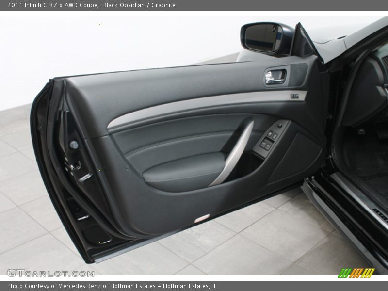 Black Obsidian / Graphite 2011 Infiniti G 37 x AWD Coupe