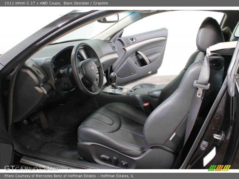Black Obsidian / Graphite 2011 Infiniti G 37 x AWD Coupe