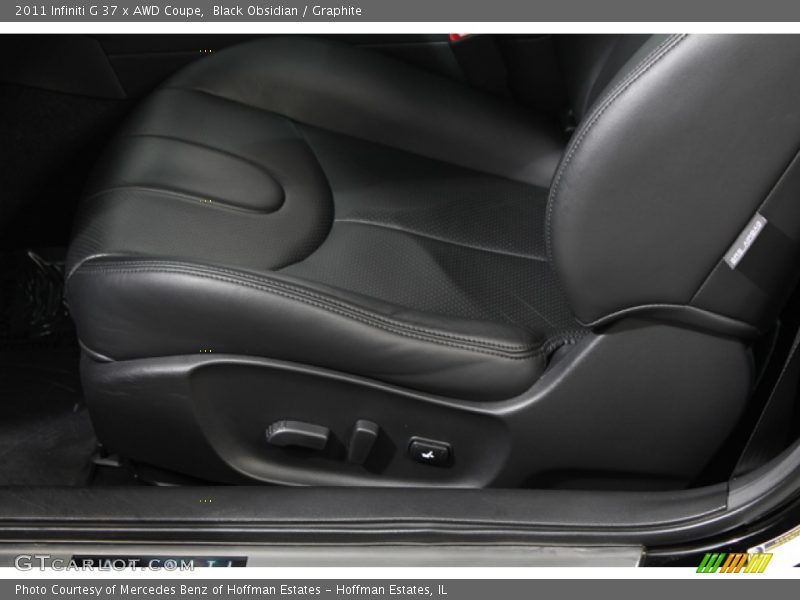 Black Obsidian / Graphite 2011 Infiniti G 37 x AWD Coupe