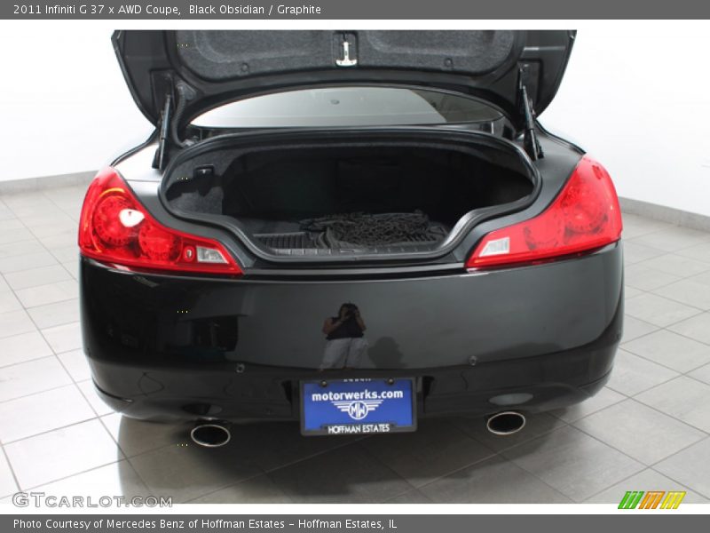 Black Obsidian / Graphite 2011 Infiniti G 37 x AWD Coupe