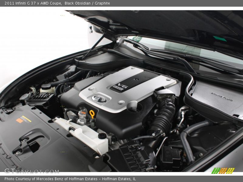 Black Obsidian / Graphite 2011 Infiniti G 37 x AWD Coupe