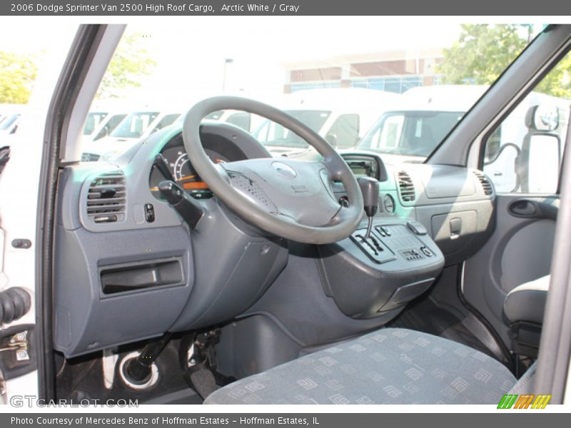 Arctic White / Gray 2006 Dodge Sprinter Van 2500 High Roof Cargo