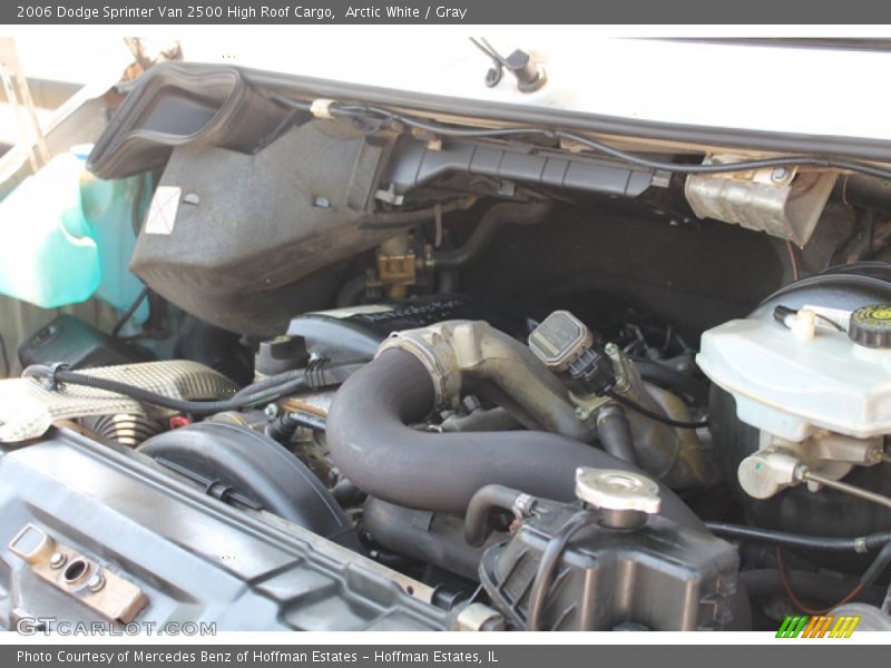 Arctic White / Gray 2006 Dodge Sprinter Van 2500 High Roof Cargo
