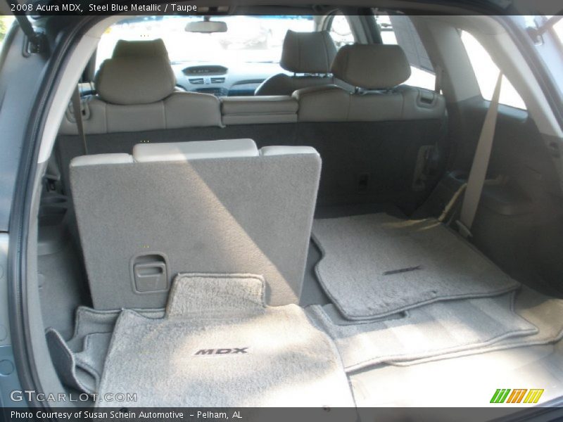 Steel Blue Metallic / Taupe 2008 Acura MDX