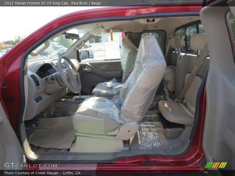 Red Brick / Beige 2012 Nissan Frontier SV V6 King Cab