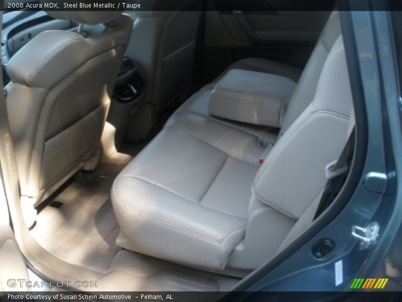 Steel Blue Metallic / Taupe 2008 Acura MDX