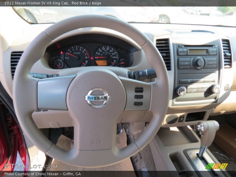 Red Brick / Beige 2012 Nissan Frontier SV V6 King Cab