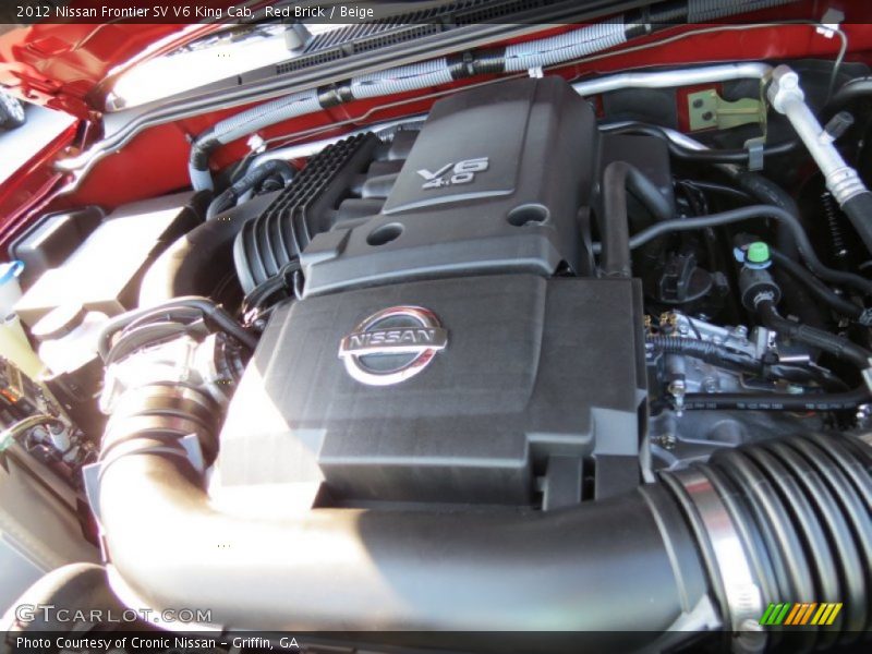 Red Brick / Beige 2012 Nissan Frontier SV V6 King Cab
