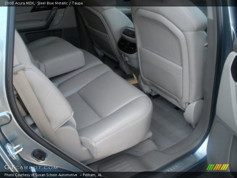 Steel Blue Metallic / Taupe 2008 Acura MDX