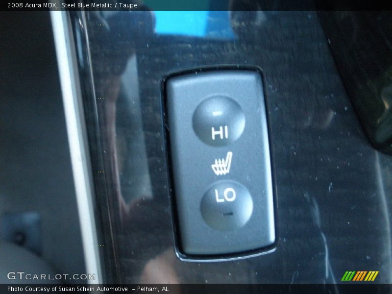 Steel Blue Metallic / Taupe 2008 Acura MDX