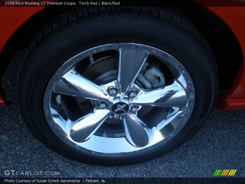 Torch Red / Black/Red 2008 Ford Mustang GT Premium Coupe