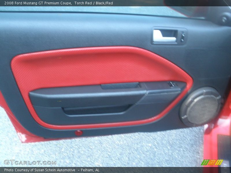 Torch Red / Black/Red 2008 Ford Mustang GT Premium Coupe