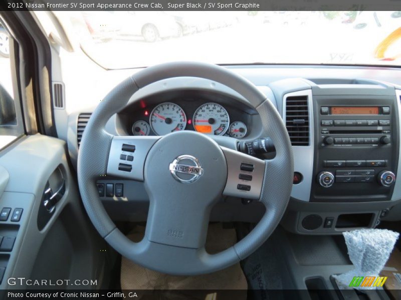 Super Black / SV Sport Graphite 2012 Nissan Frontier SV Sport Appearance Crew Cab