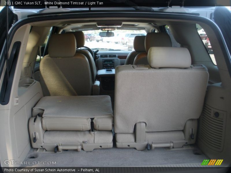 White Diamond Tintcoat / Light Tan 2011 GMC Yukon SLT