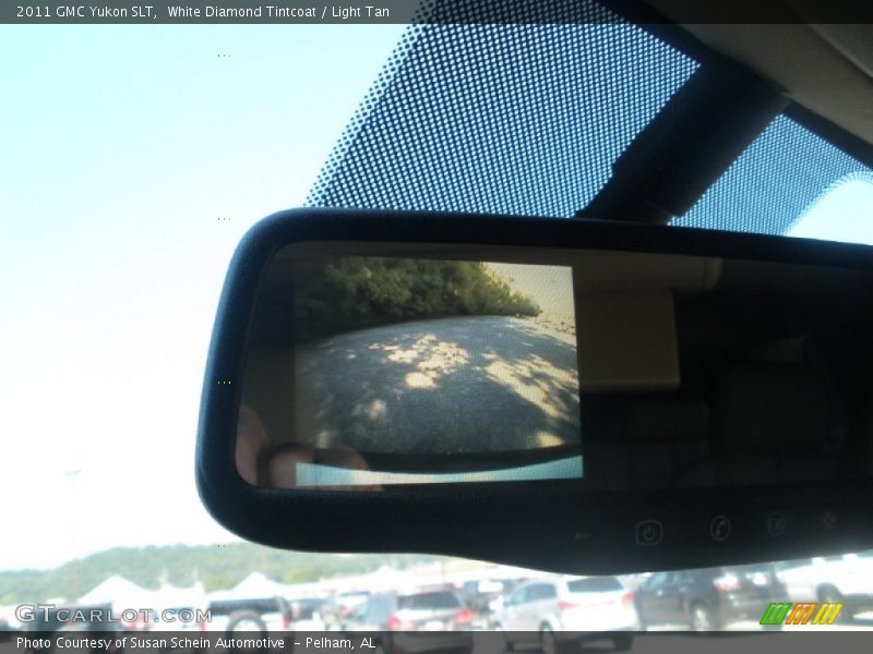 White Diamond Tintcoat / Light Tan 2011 GMC Yukon SLT