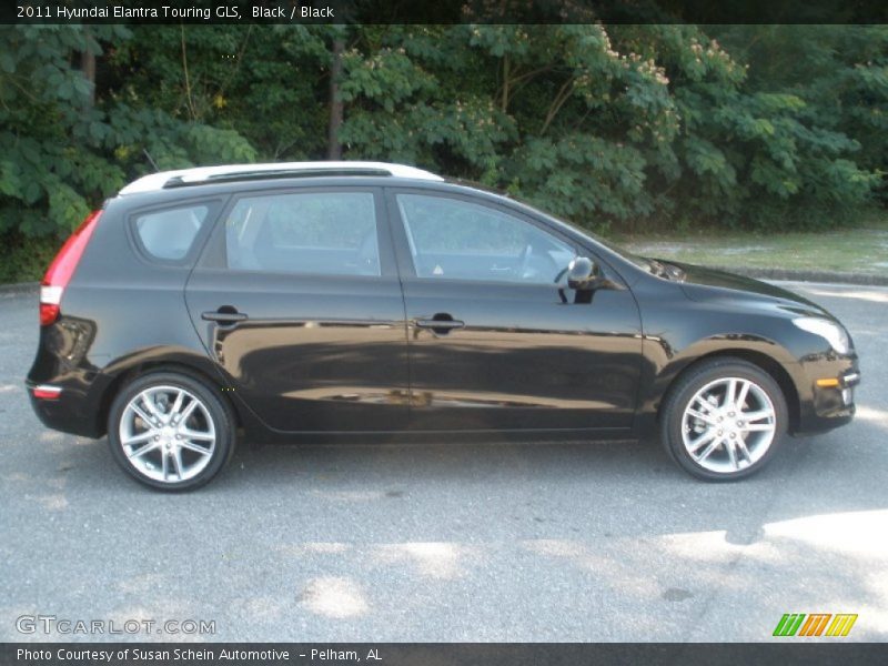 Black / Black 2011 Hyundai Elantra Touring GLS