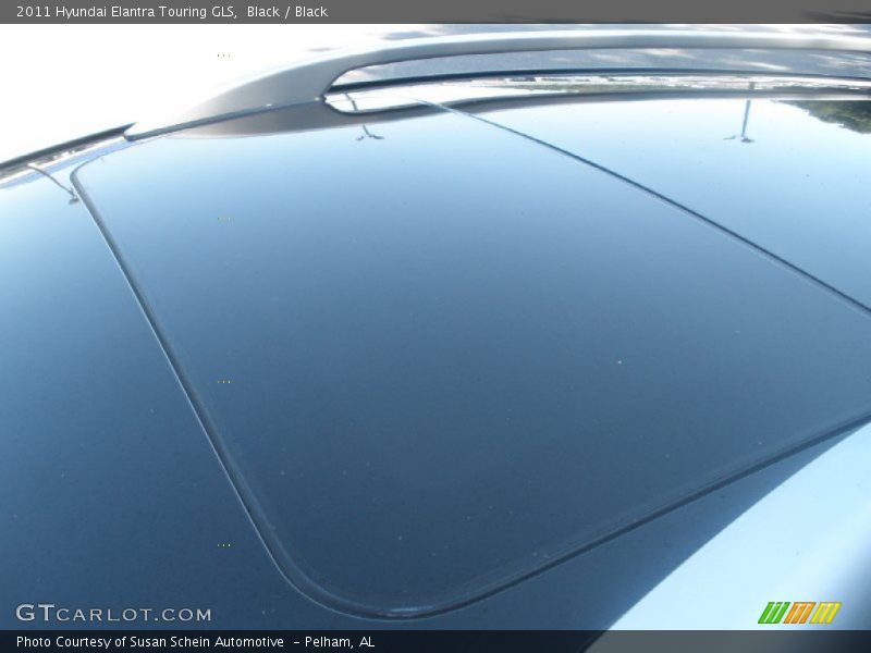 Black / Black 2011 Hyundai Elantra Touring GLS