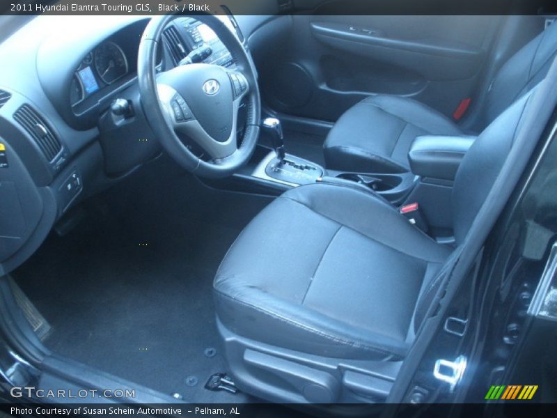 Black / Black 2011 Hyundai Elantra Touring GLS