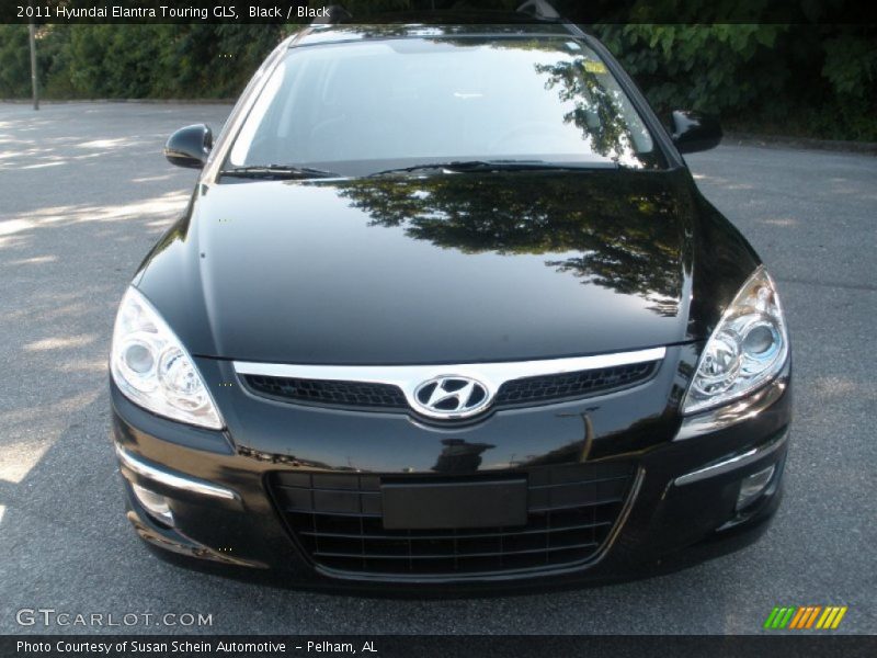 Black / Black 2011 Hyundai Elantra Touring GLS
