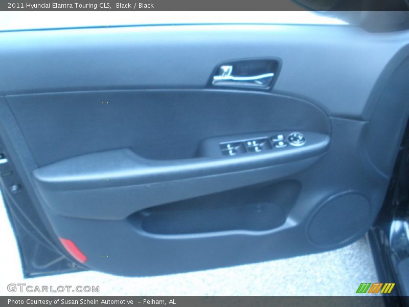 Black / Black 2011 Hyundai Elantra Touring GLS