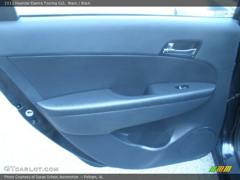 Black / Black 2011 Hyundai Elantra Touring GLS