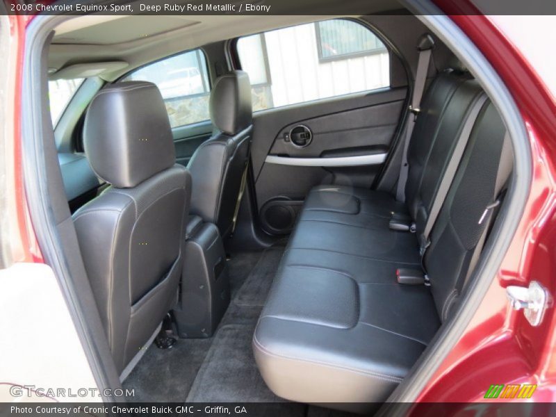 Deep Ruby Red Metallic / Ebony 2008 Chevrolet Equinox Sport