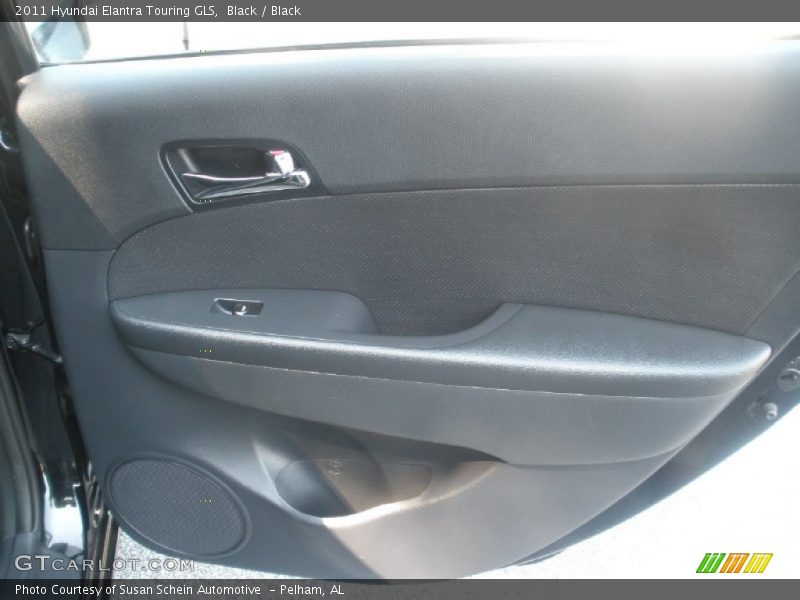 Black / Black 2011 Hyundai Elantra Touring GLS