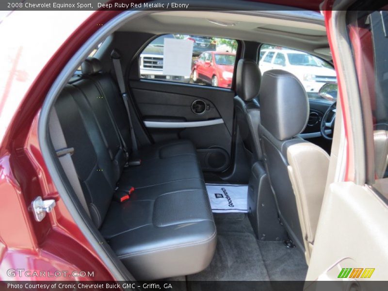Deep Ruby Red Metallic / Ebony 2008 Chevrolet Equinox Sport