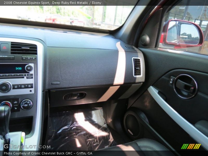 Deep Ruby Red Metallic / Ebony 2008 Chevrolet Equinox Sport