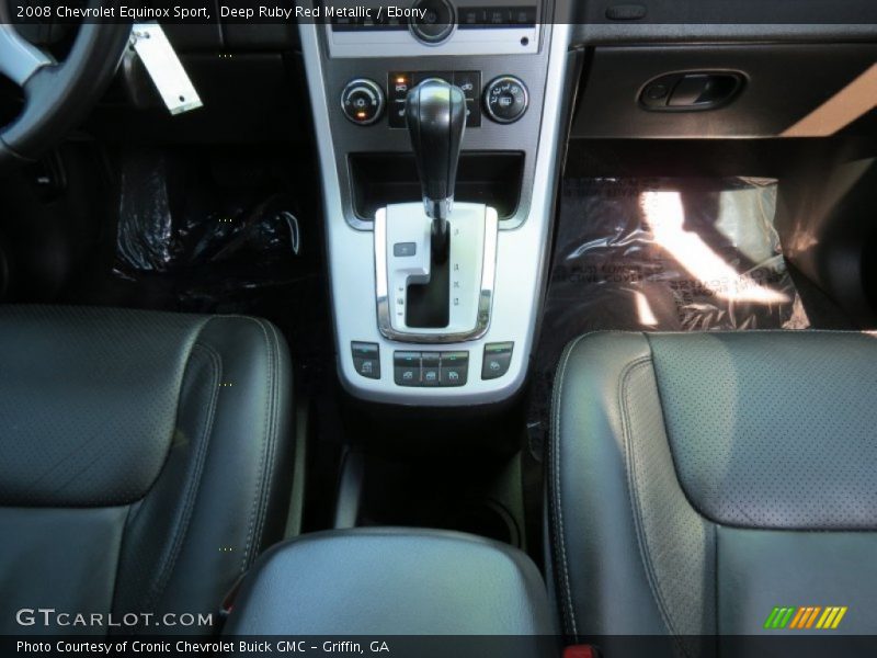 Deep Ruby Red Metallic / Ebony 2008 Chevrolet Equinox Sport