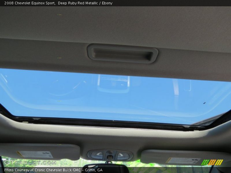 Deep Ruby Red Metallic / Ebony 2008 Chevrolet Equinox Sport