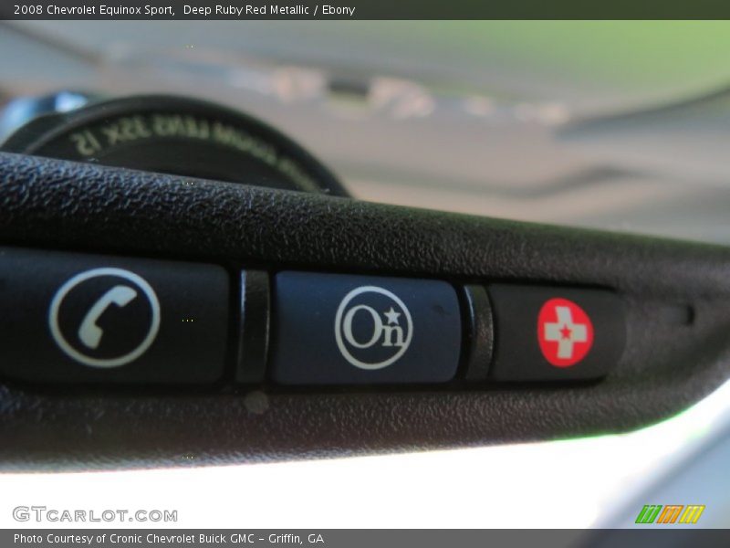 Deep Ruby Red Metallic / Ebony 2008 Chevrolet Equinox Sport
