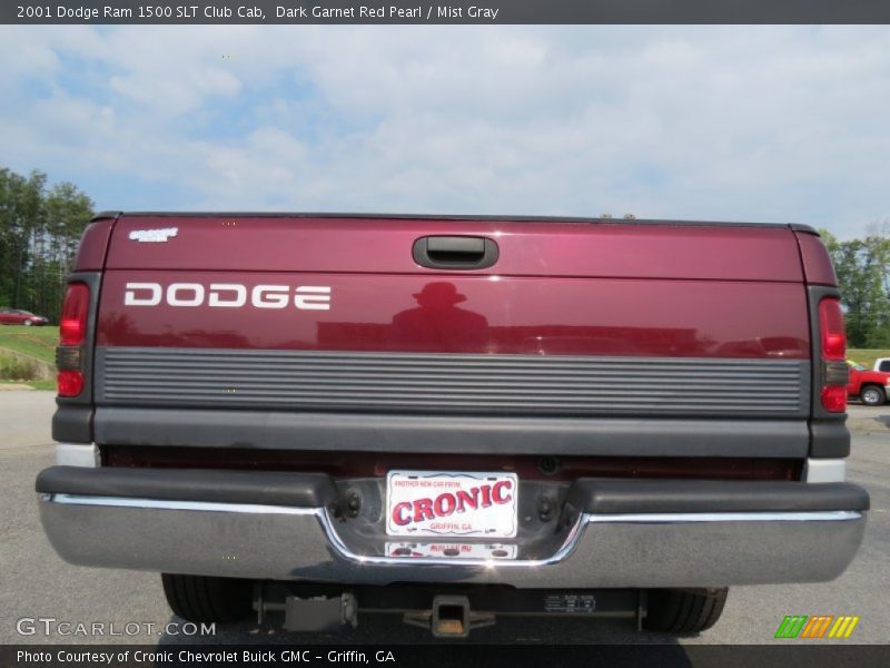 Dark Garnet Red Pearl / Mist Gray 2001 Dodge Ram 1500 SLT Club Cab