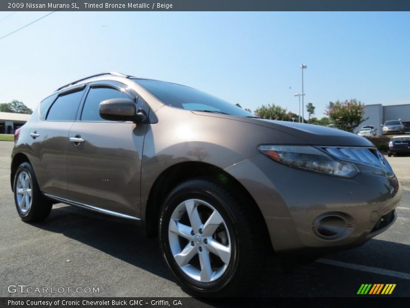 Tinted Bronze Metallic / Beige 2009 Nissan Murano SL