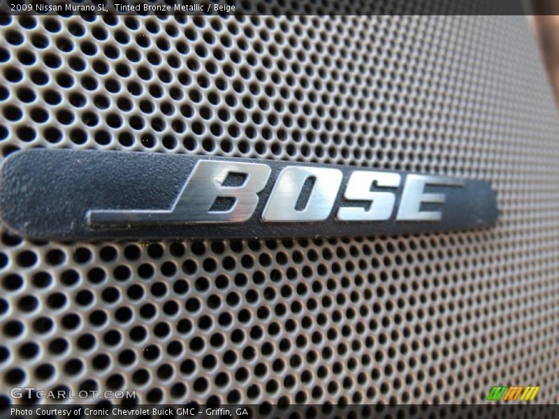 Tinted Bronze Metallic / Beige 2009 Nissan Murano SL