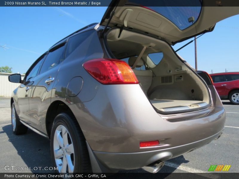 Tinted Bronze Metallic / Beige 2009 Nissan Murano SL
