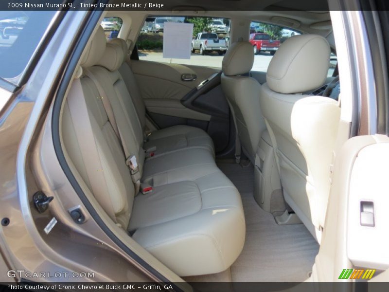 Tinted Bronze Metallic / Beige 2009 Nissan Murano SL