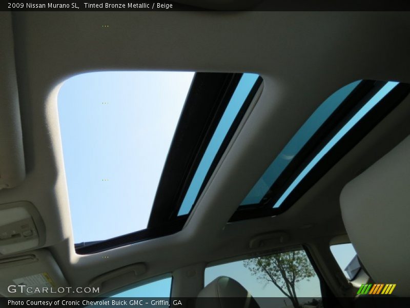 Tinted Bronze Metallic / Beige 2009 Nissan Murano SL
