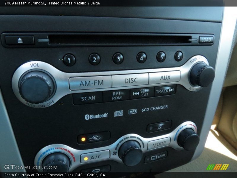 Tinted Bronze Metallic / Beige 2009 Nissan Murano SL