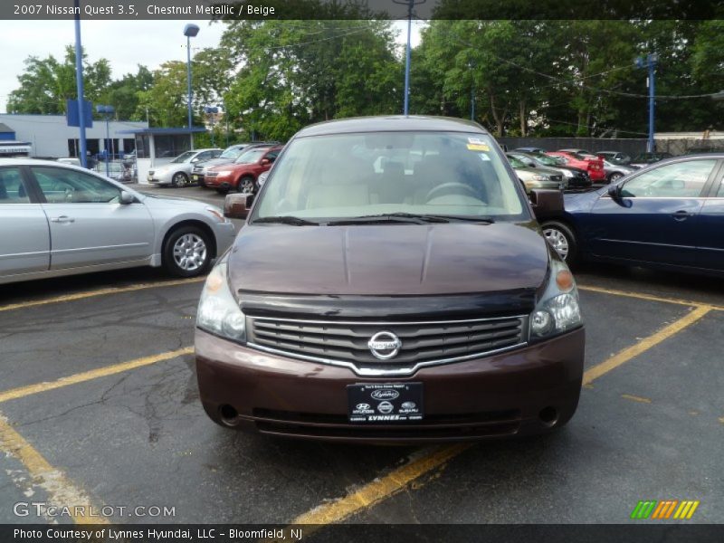 Chestnut Metallic / Beige 2007 Nissan Quest 3.5