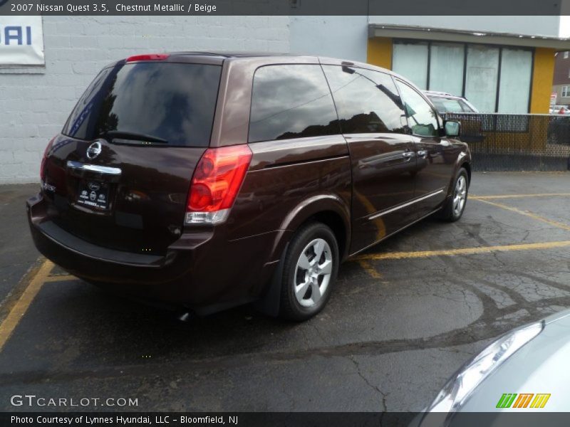 Chestnut Metallic / Beige 2007 Nissan Quest 3.5