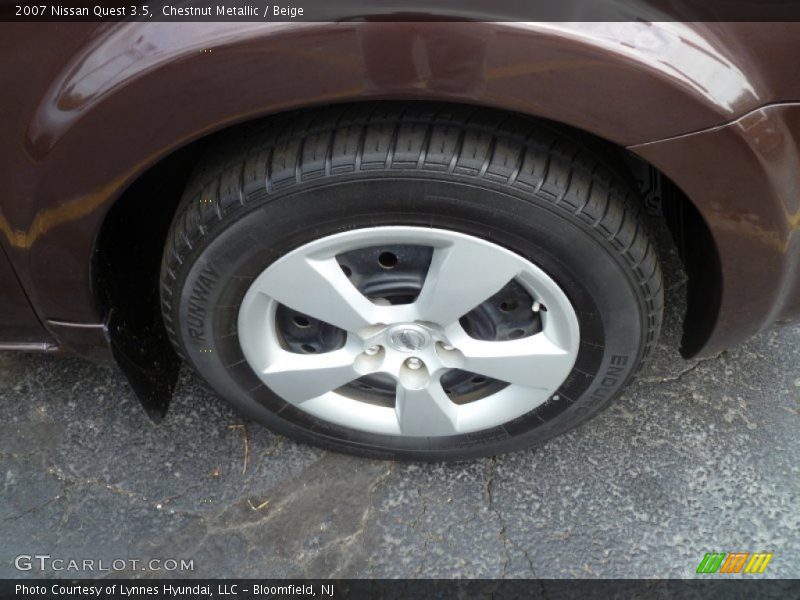 Chestnut Metallic / Beige 2007 Nissan Quest 3.5