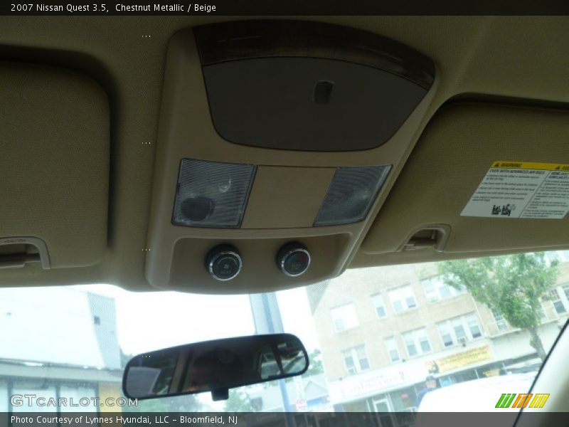 Chestnut Metallic / Beige 2007 Nissan Quest 3.5