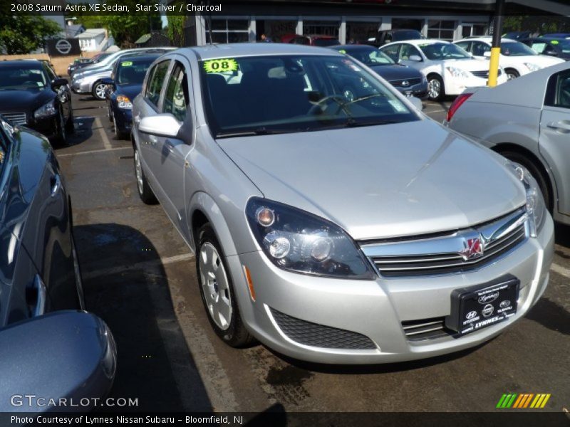 Star Silver / Charcoal 2008 Saturn Astra XE Sedan