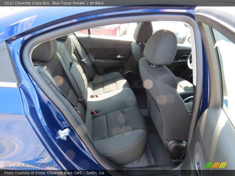Blue Topaz Metallic / Jet Black 2012 Chevrolet Cruze Eco