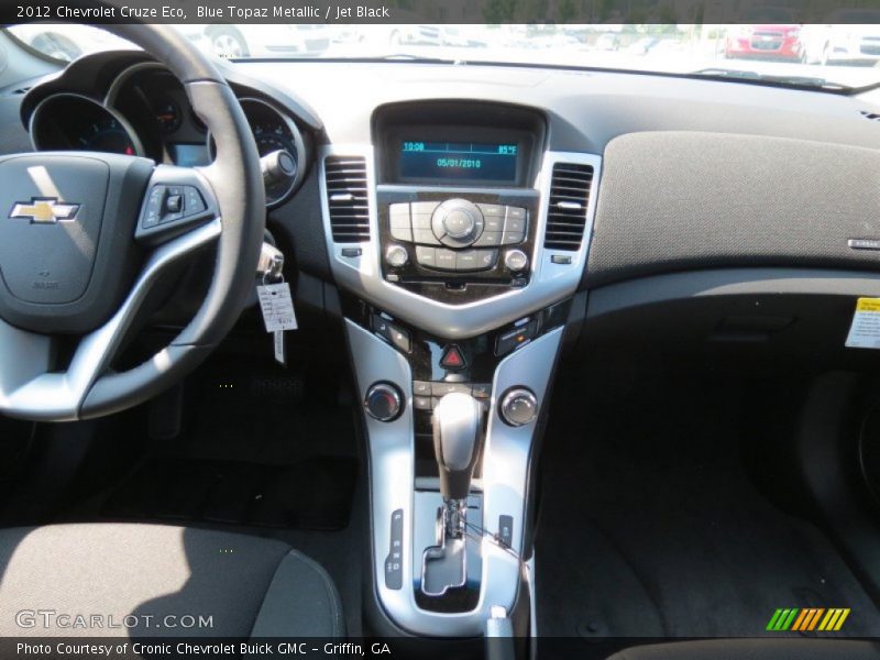 Blue Topaz Metallic / Jet Black 2012 Chevrolet Cruze Eco