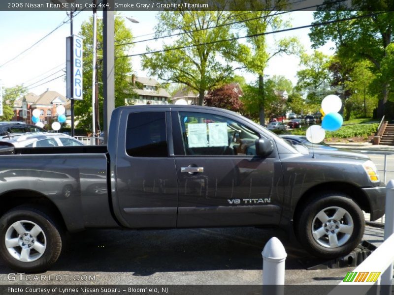 Smoke Gray / Graphite/Titanium 2006 Nissan Titan SE King Cab 4x4